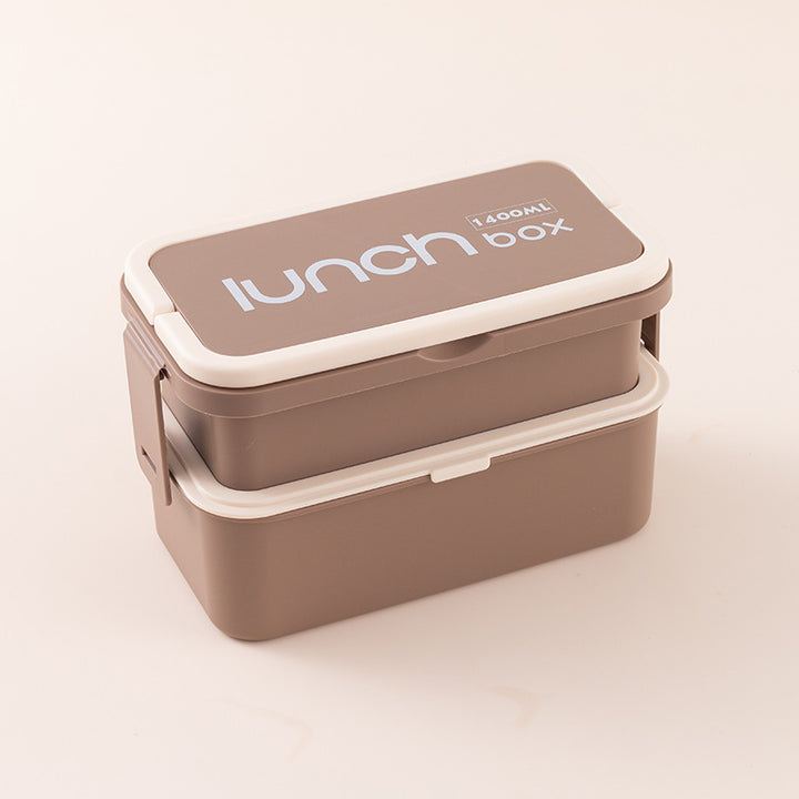 Multi-Tiered Lunch Box with Airtight Seal