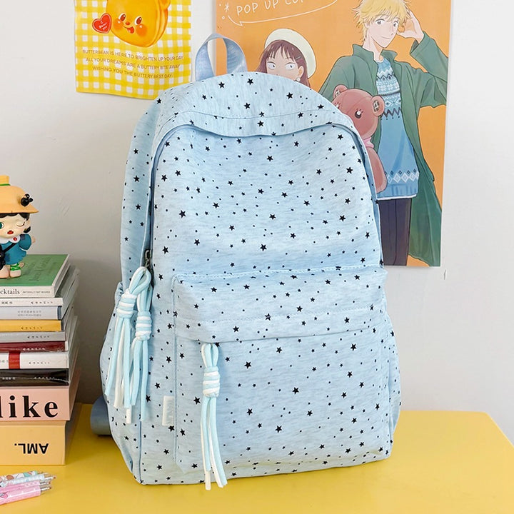 Star-Print Casual Backpack Stornfield