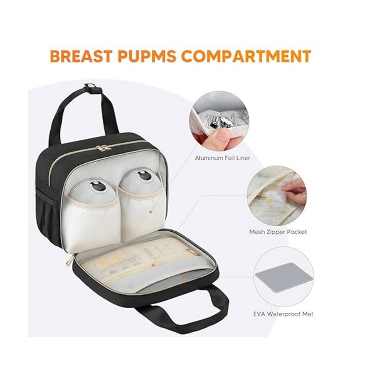 Multifunctional Cosmetic Bag with Intelligent Partition Stornfield
