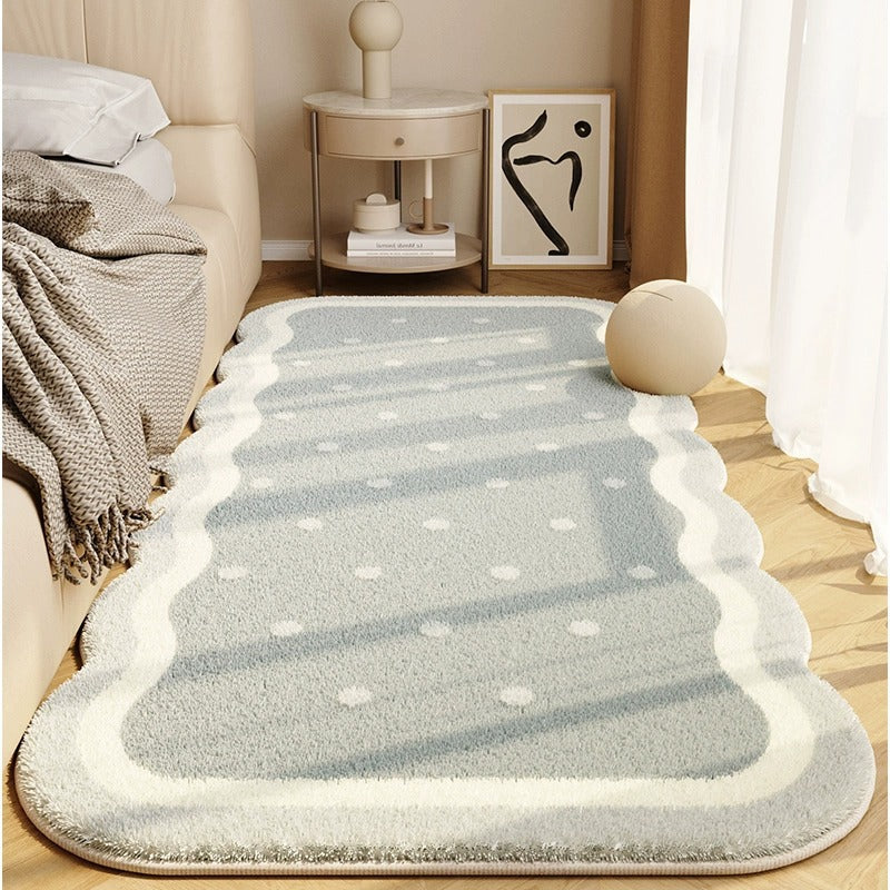 Playful Scalloped Area Rug
