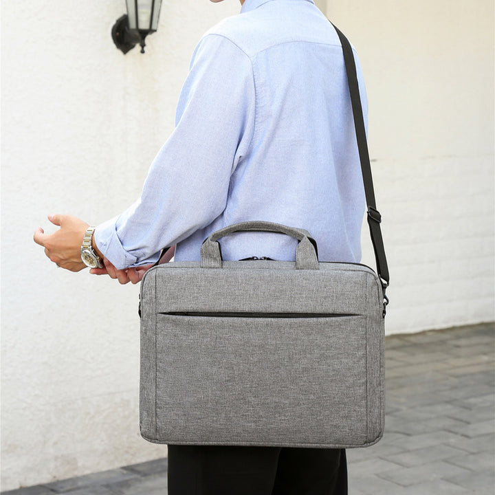 Laptop bag with secure zipper compartment and practical carrying options Stornfield