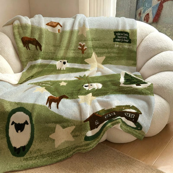 Decorative Throw Blanket