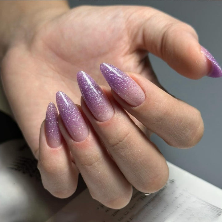 Glossy Ombre Stiletto Press-On Nail Set Stornfield