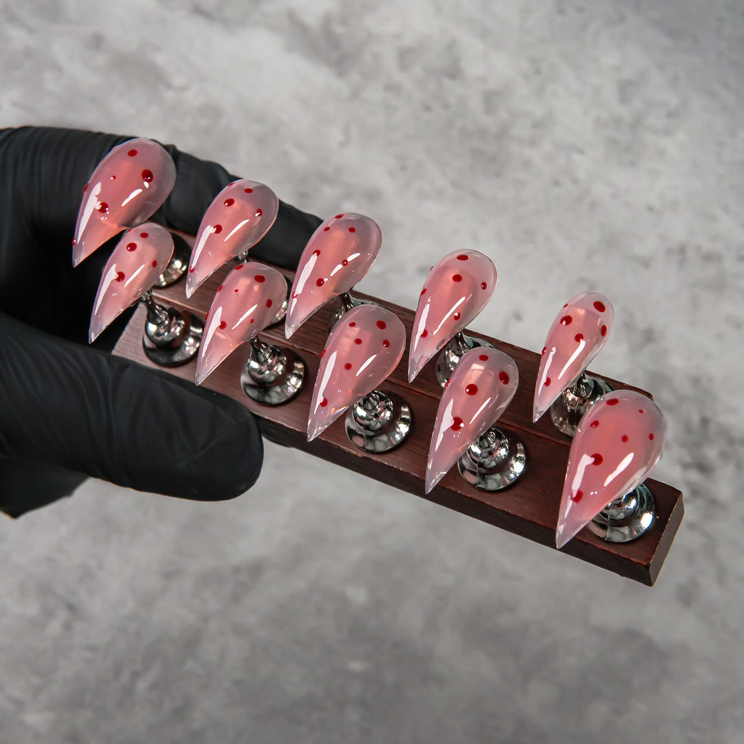 Artistic Stiletto Press-On Nail Tips