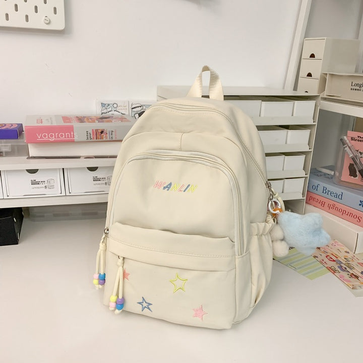 Playful Star-Embellished Backpack Stornfield