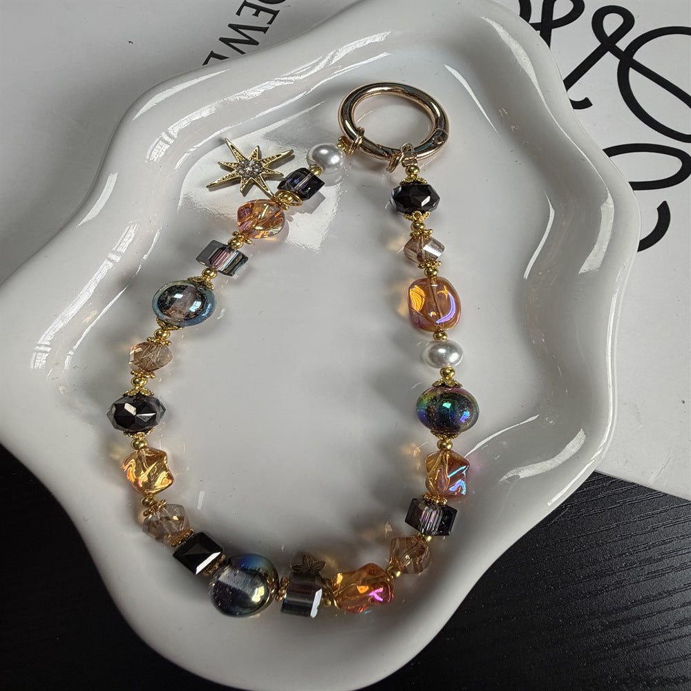 Decorative Beaded Keychain Stornfield 1790134809