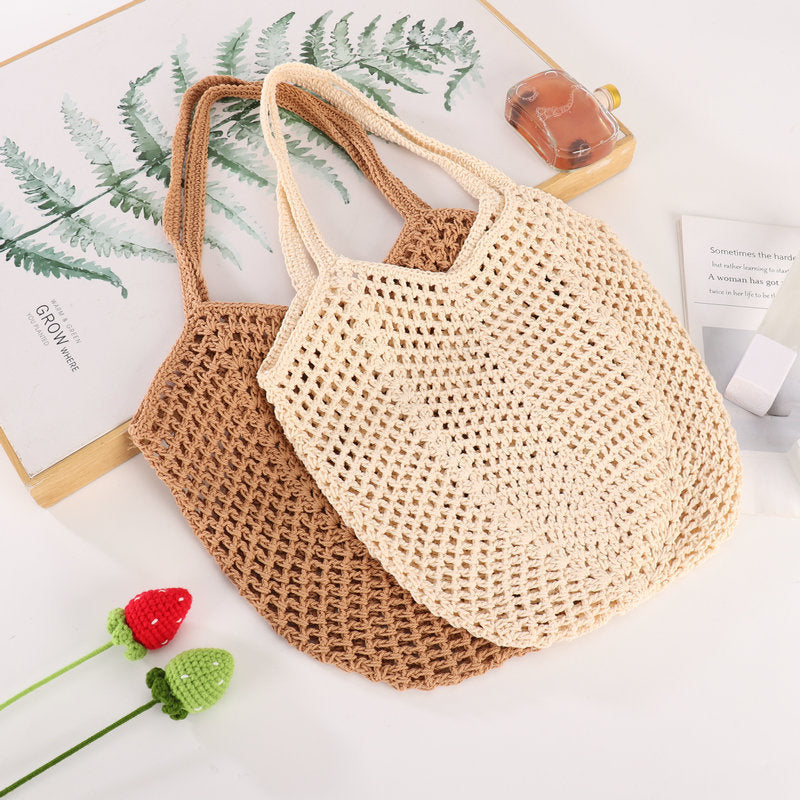 Handwoven jute tote Stornfield