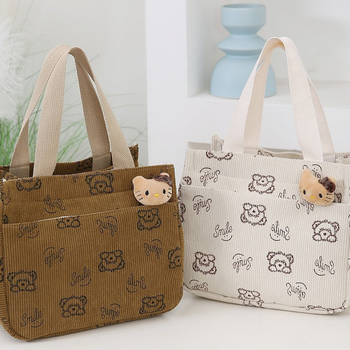Cute Fun Cartoon Themed Mini Tote Bag Stornfield