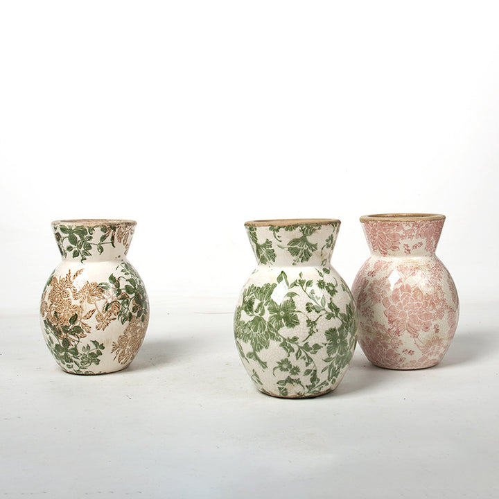 Floral Ceramic Vase Stornfield