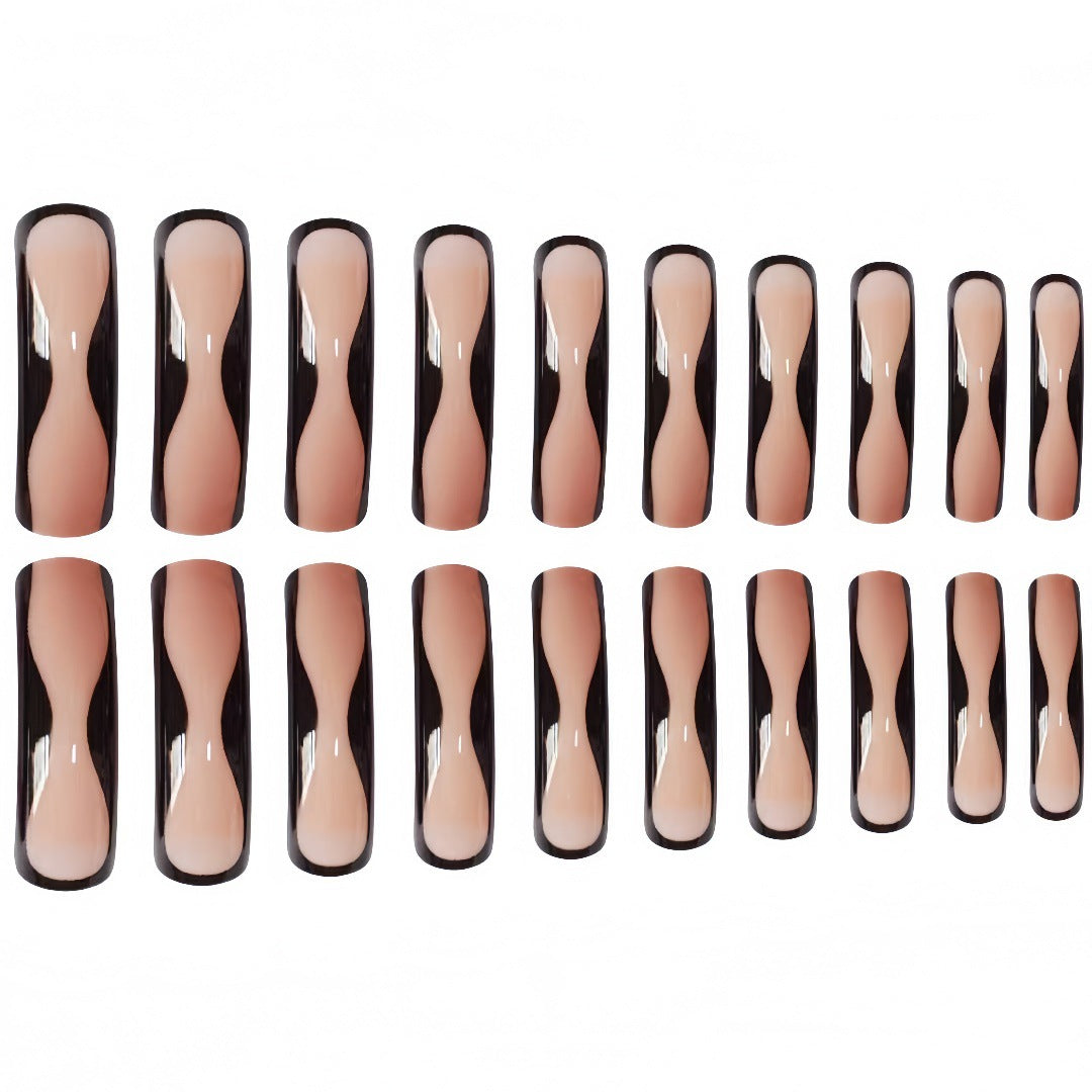 Bold Artistic Press-On Nail Extensions Stornfield