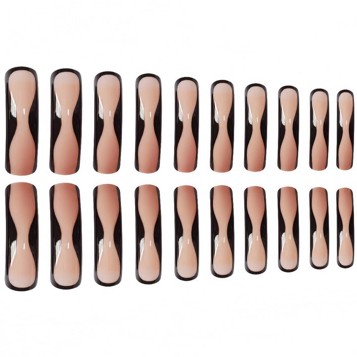 Bold Artistic Press-On Nail Extensions Stornfield
