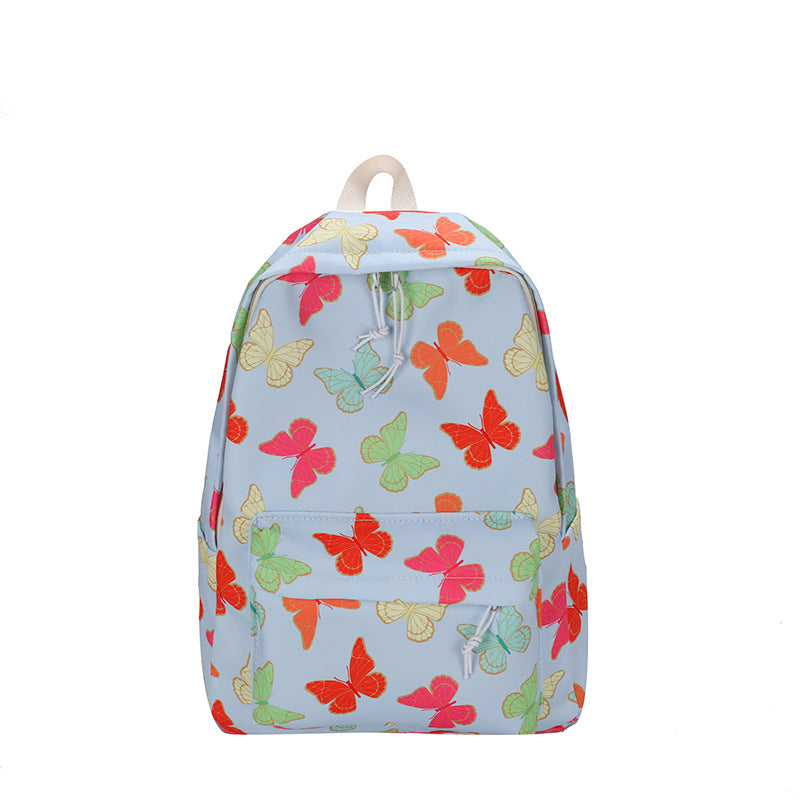 Vibrant Butterfly Patterned Backpack Stornfield