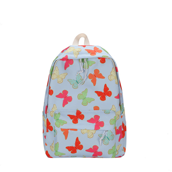 Vibrant Butterfly Patterned Backpack Stornfield