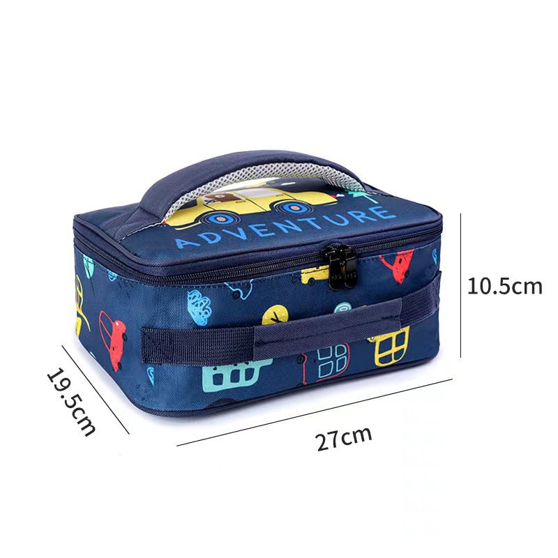 Cartoon-Themed Insulated Lunch Bag Stornfield