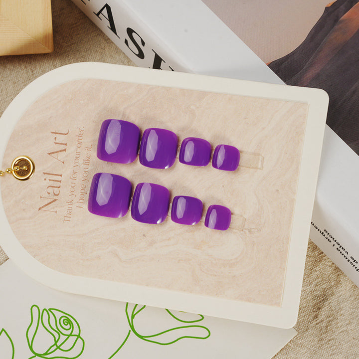 Premium Matte Finish Press-On Toenails Stornfield
