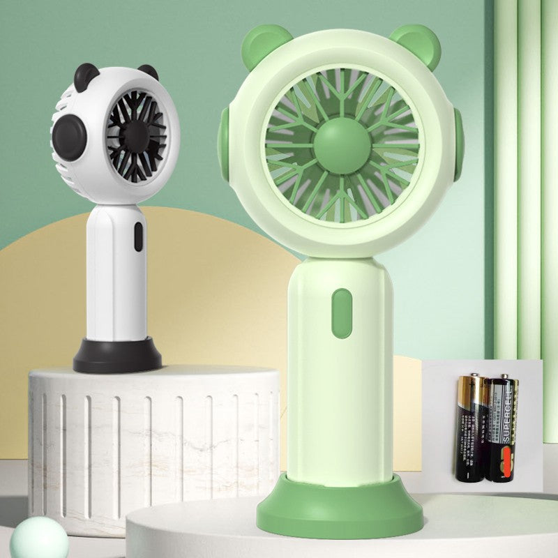 Unisex Portable Hand Fan in Cute Panda Design Stornfield
