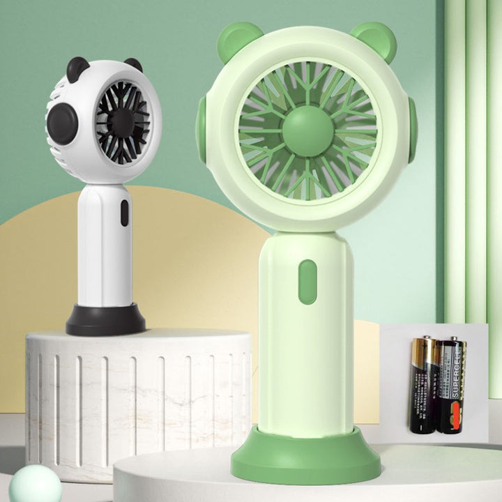 Unisex Portable Hand Fan in Cute Panda Design Stornfield