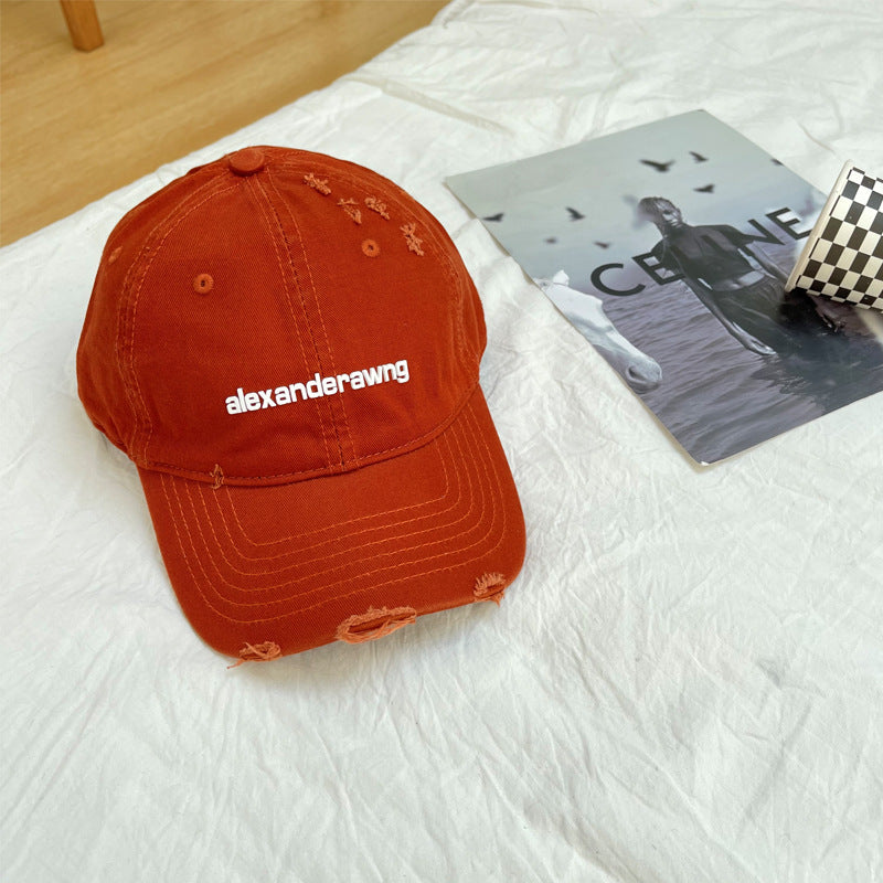 Unisex Distressed Cotton Baseball Cap Stornfield