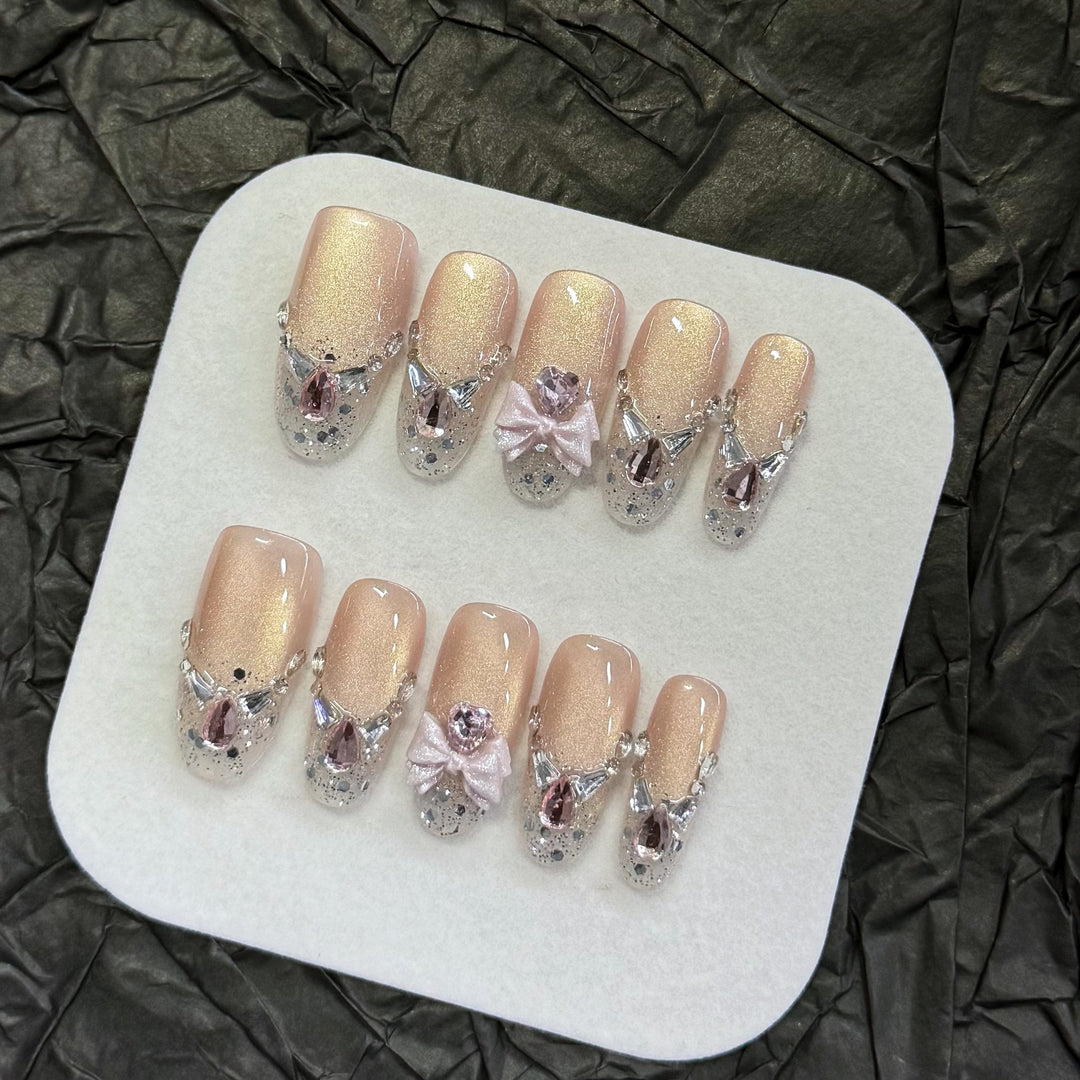 Decorative Press-On Nails Stornfield