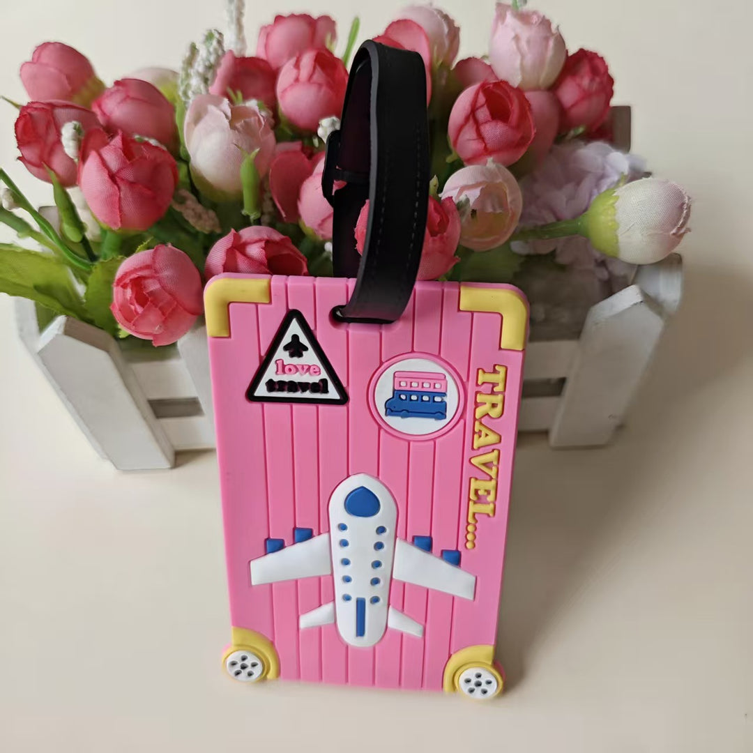 Unisex Travel-Themed Luggage Identifier Stornfield