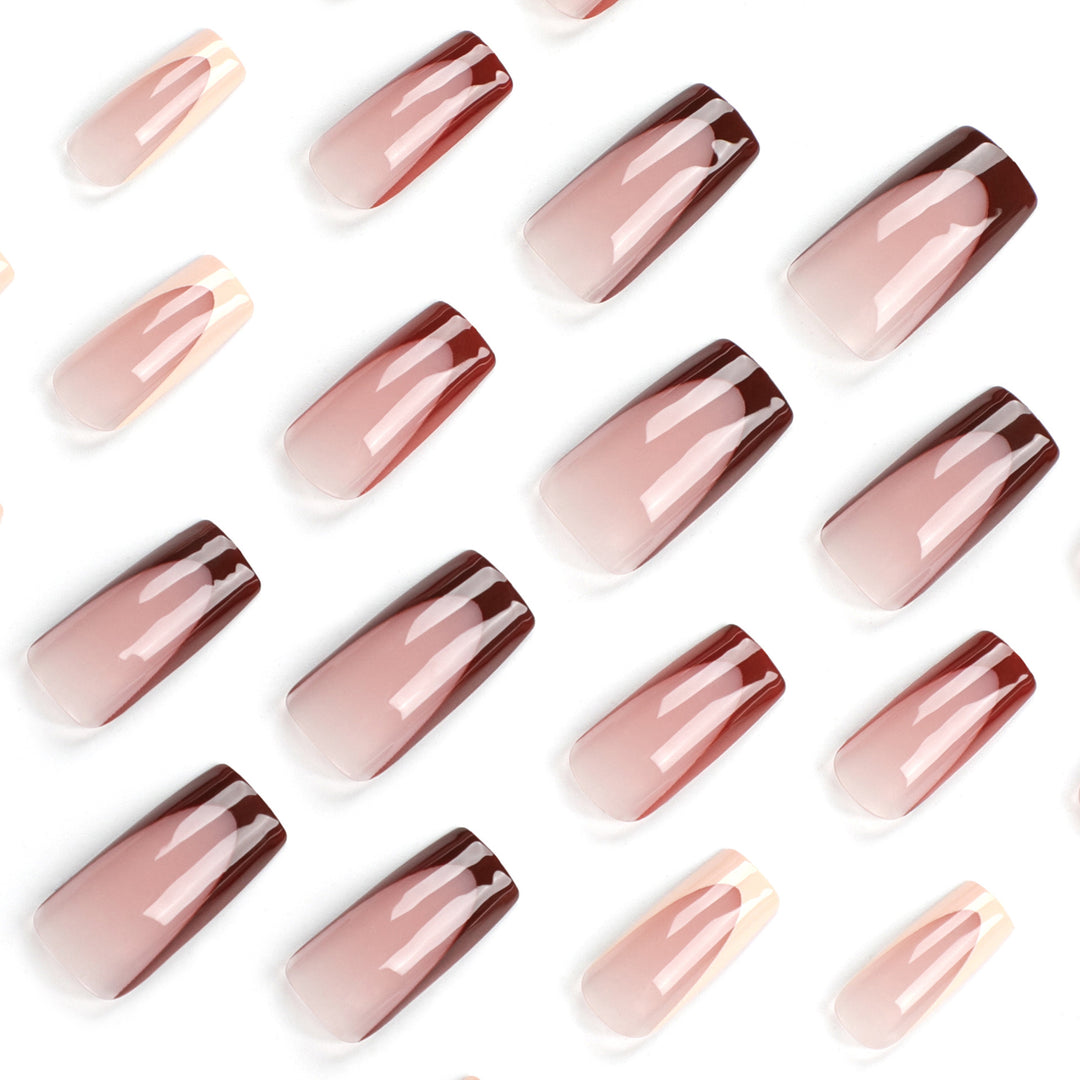 Trendy Art Nails with Elegant Gradient Stornfield