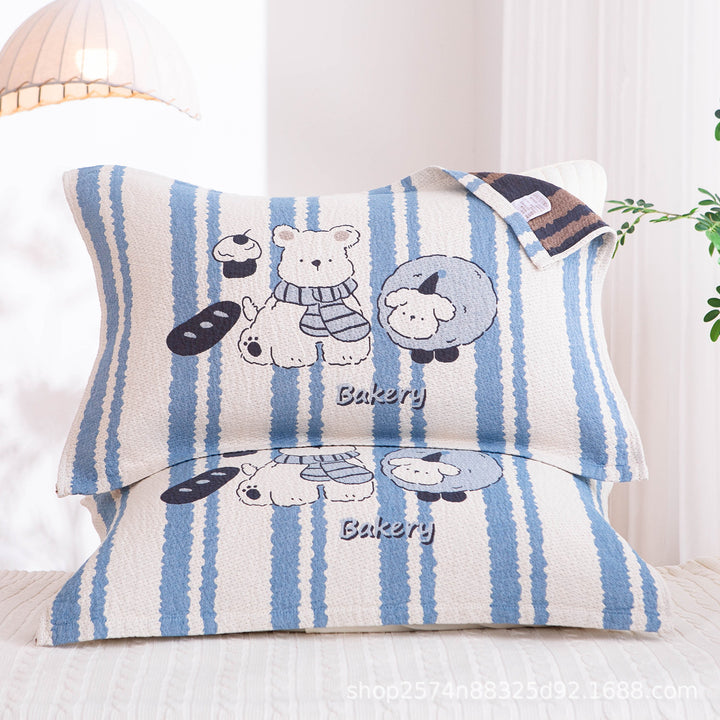 Women's pillowcase with delicate floral motif Stornfield