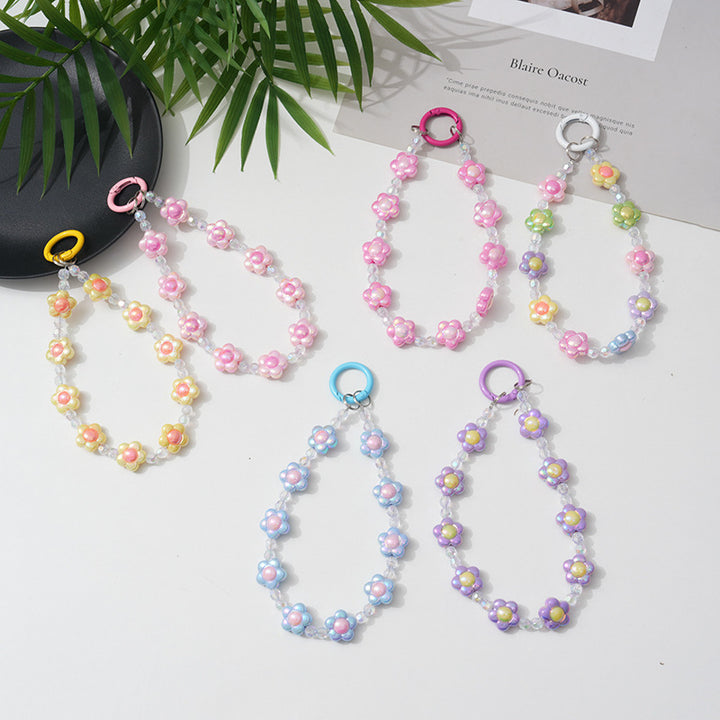 Floral Beaded Phone Chain Stornfield