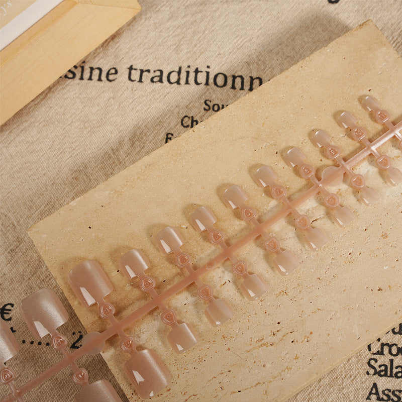 Natural Finish Press-On Nail Tips Stornfield