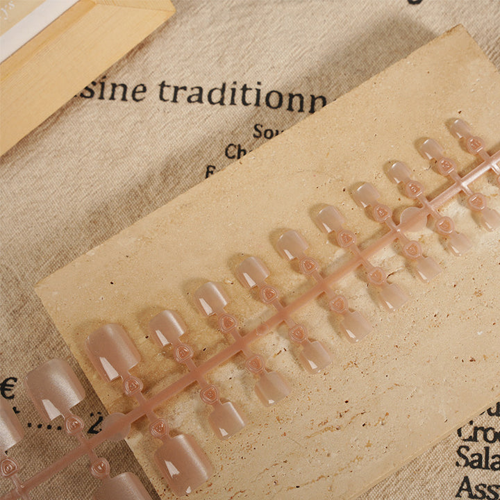 Natural Finish Press-On Nail Tips Stornfield