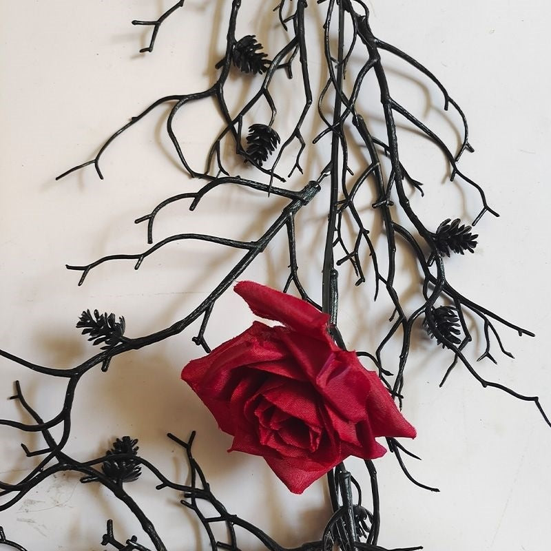 Gothic Floral Vine Decor