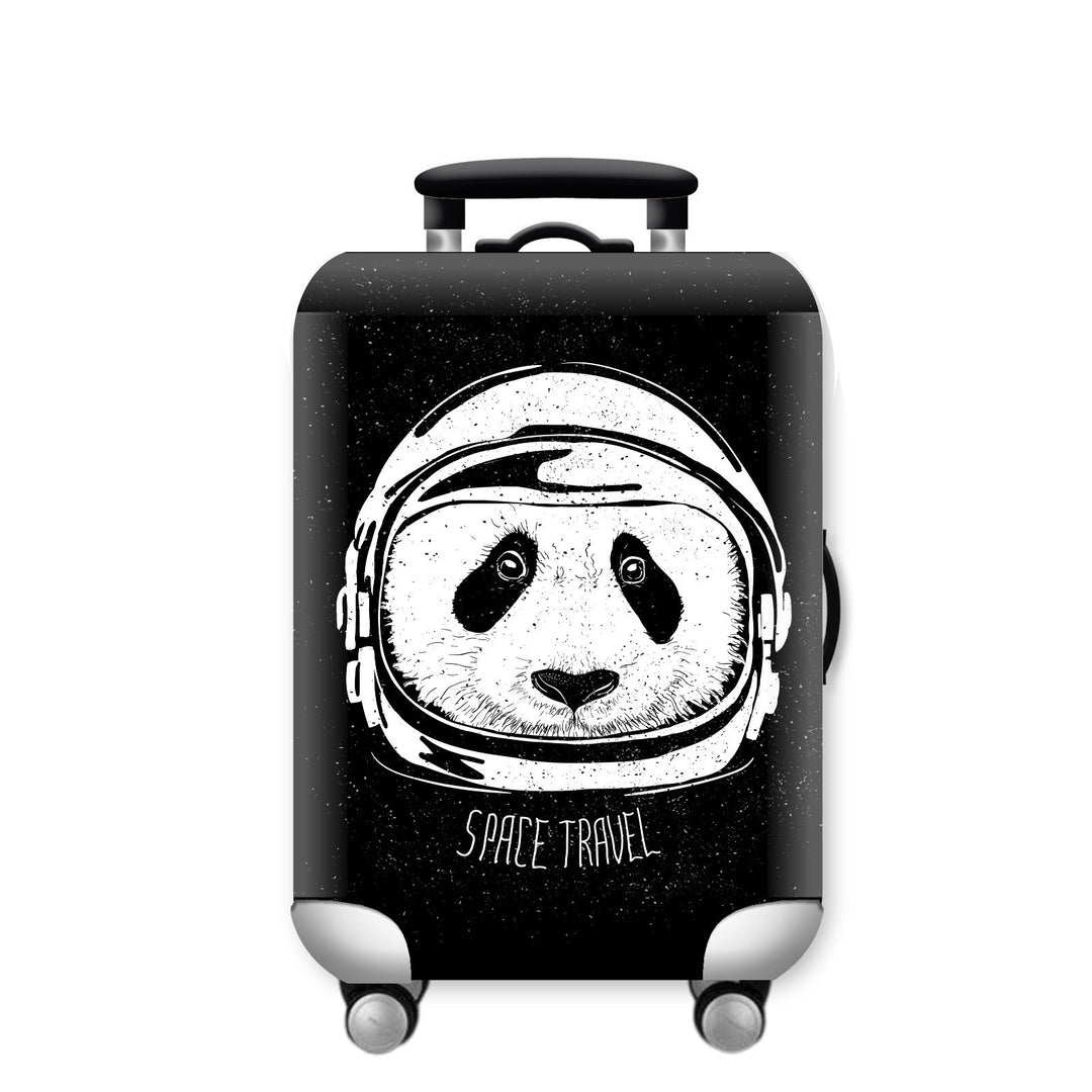 Unisex hard-shell suitcase with funny giraffe design Stornfield
