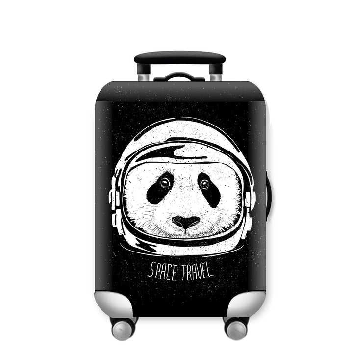 Unisex hard-shell suitcase with funny giraffe design Stornfield