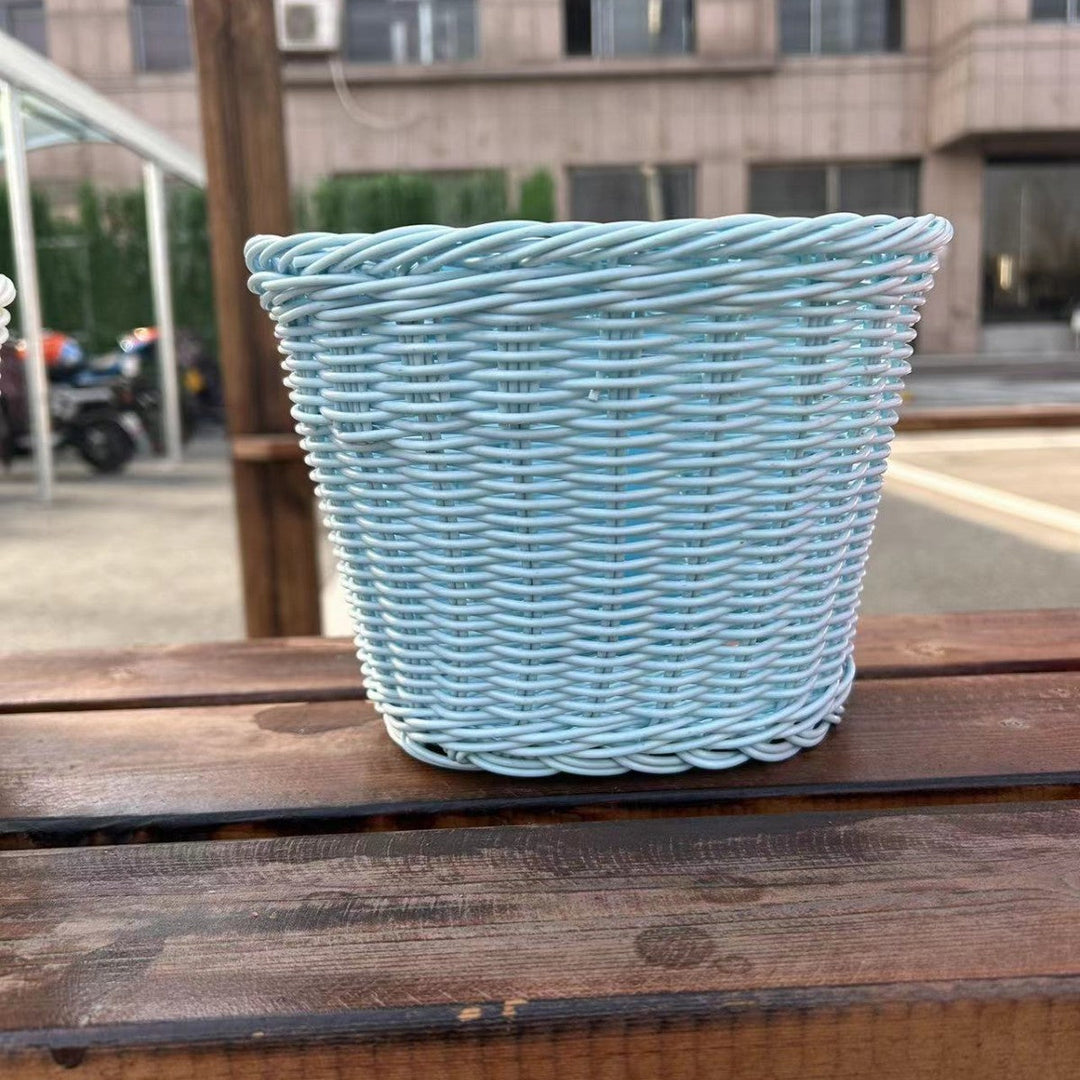 Durable Woven Bicycle Storage Basket Stornfield