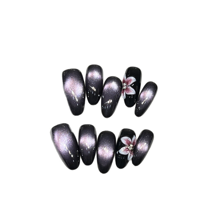 Elegant Ombre Stiletto Press-On Nail Design Stornfield