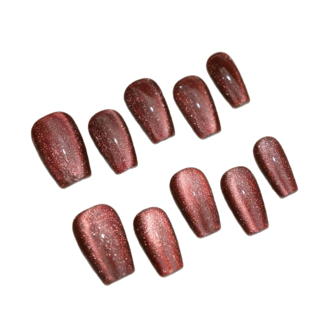 Sparkling Gradient Press-On Nail Set