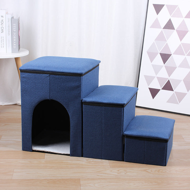 Multi-Level Pet Step Stool with Hideaway Stornfield