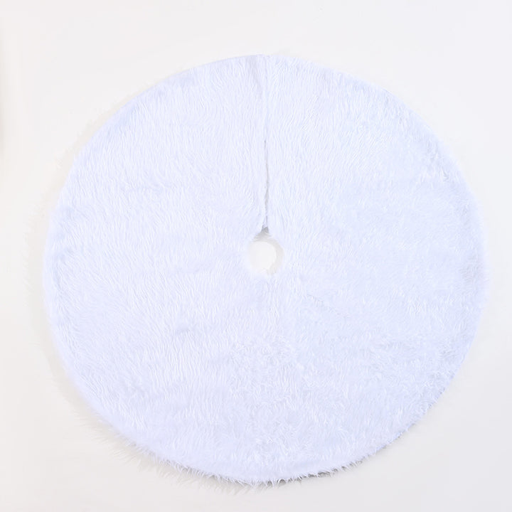 Stylish Christmas tree skirt made of plush Stornfield