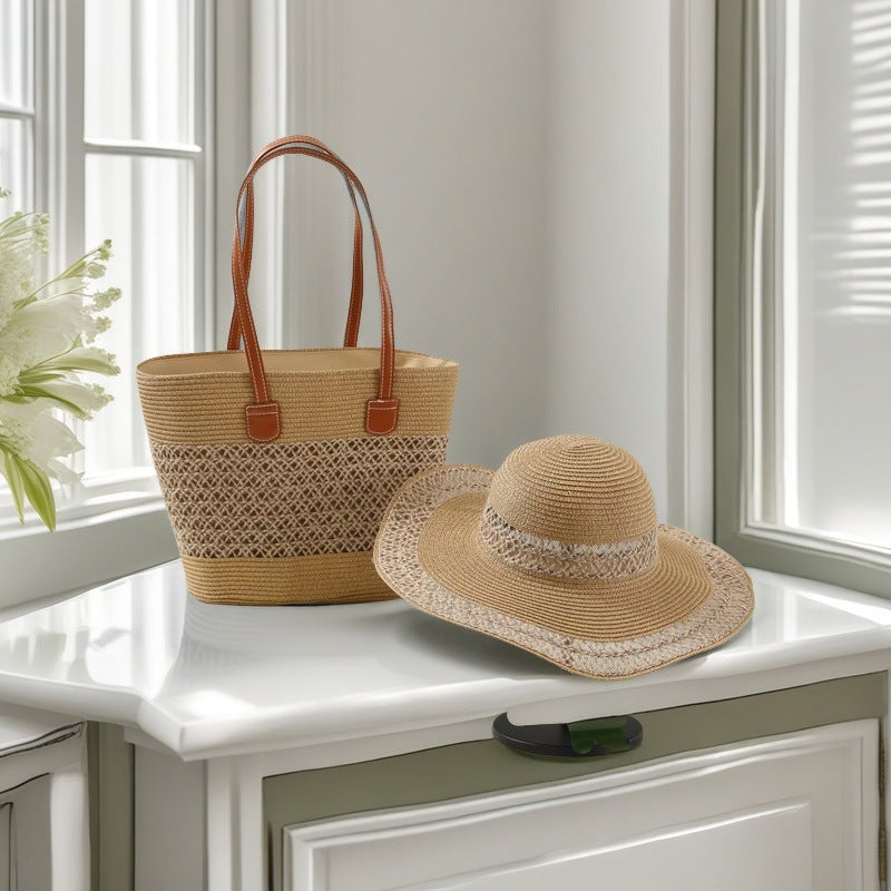 Beach bag and sun hat Stornfield
