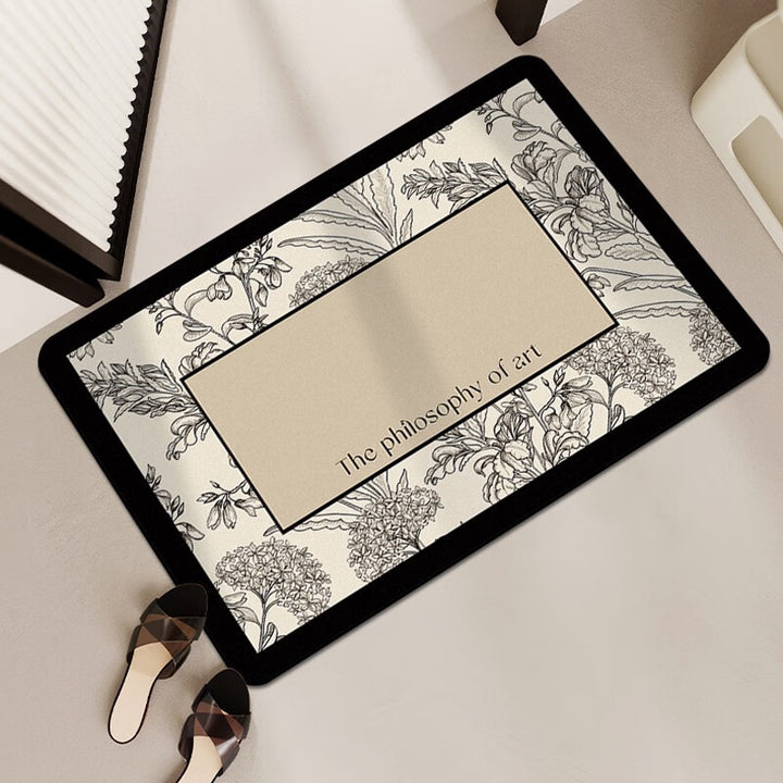Artistic Tropical-themed Area Rug