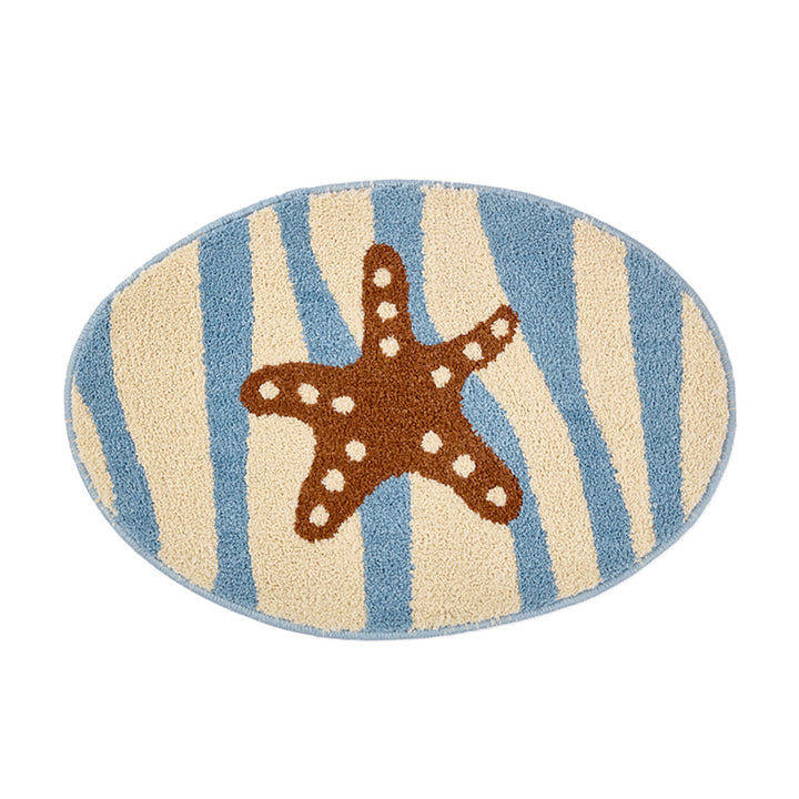 Plush Cat-Themed Area Rug