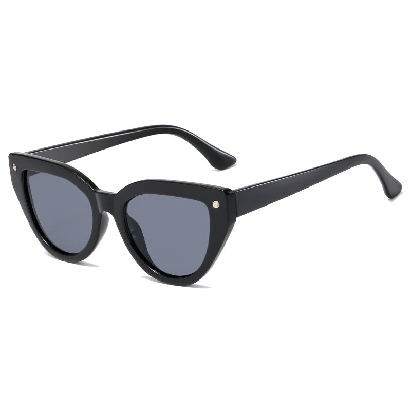 Women's Cat-Eye Sunglasses with Distinctive Animal Print Pattern Stornfield