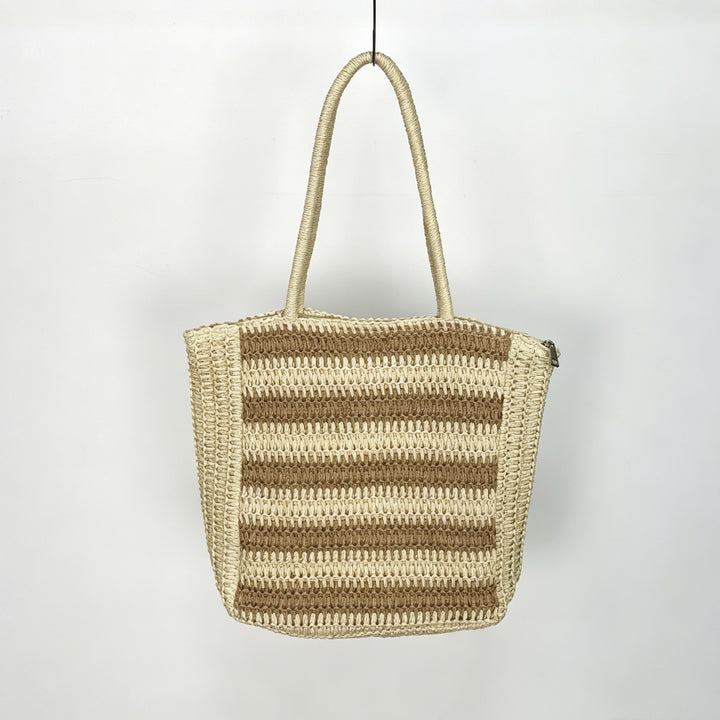 Designer bag with graphic striped pattern Stornfield