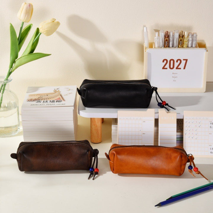Premium Leather Pencil Case Stornfield