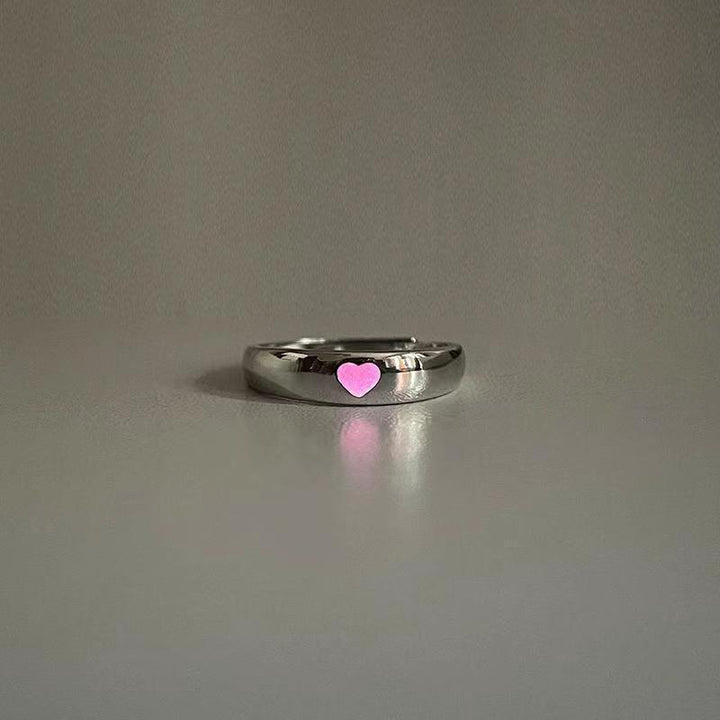 Stylish ring with heart motif Stornfield