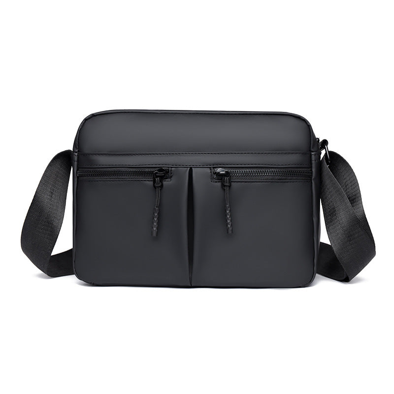 Sleek Dual-Zippered Utility Crossbody Bag Stornfield