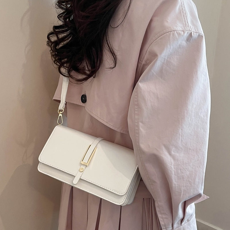 Leather Crossbody Clutch