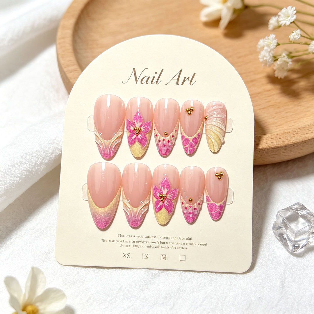 Premium Press-On Nail Art Kit