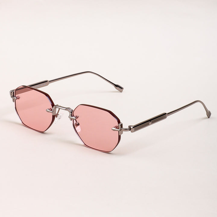 Ladies sunglasses with elegant octagonal frame and comfortable nose pads Stornfield