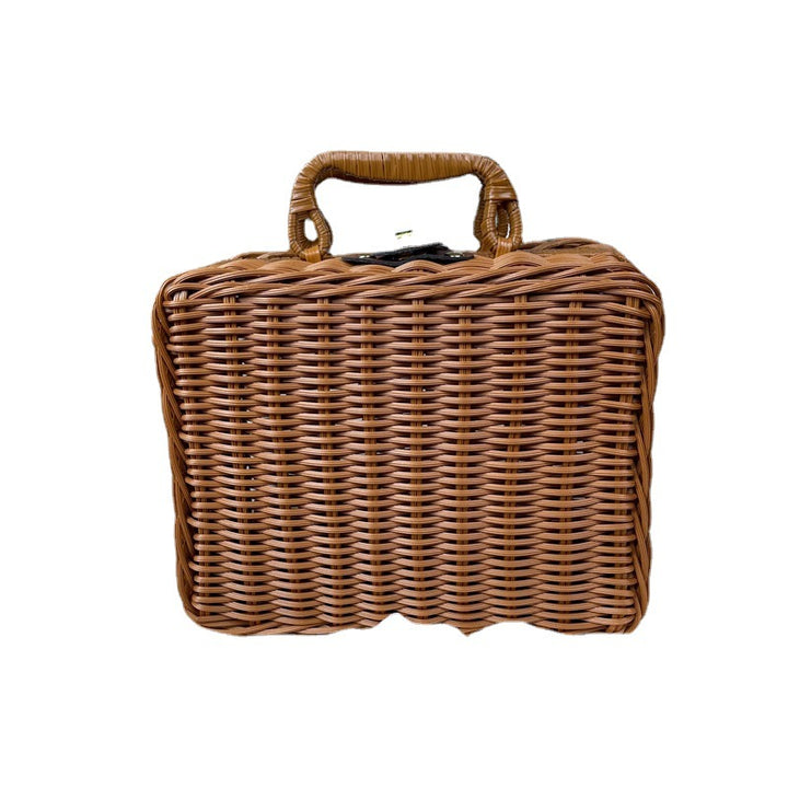 Women braided cosmetic and storage case Stornfield