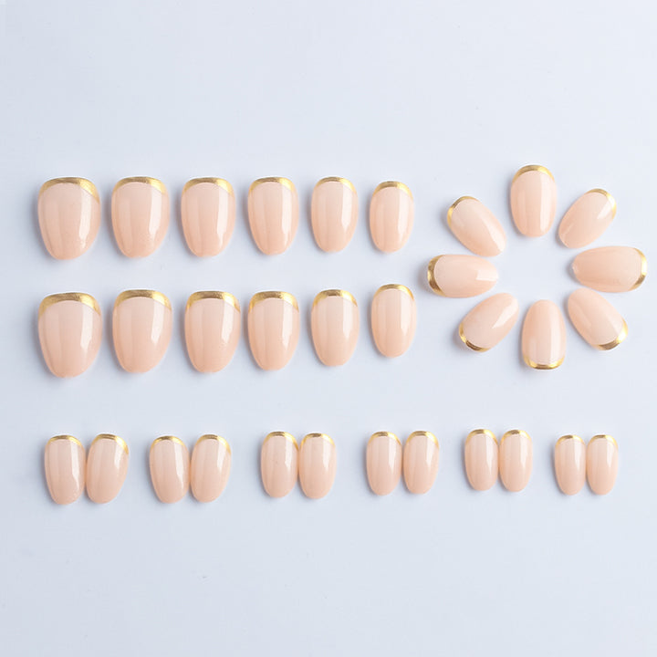 Elegant Glossy Nail Wraps Stornfield